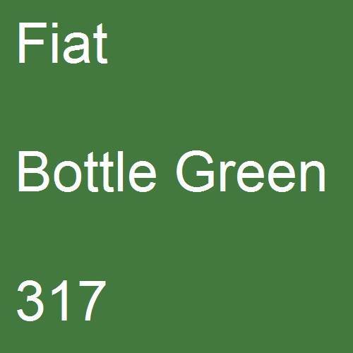 Fiat, Bottle Green, 317.